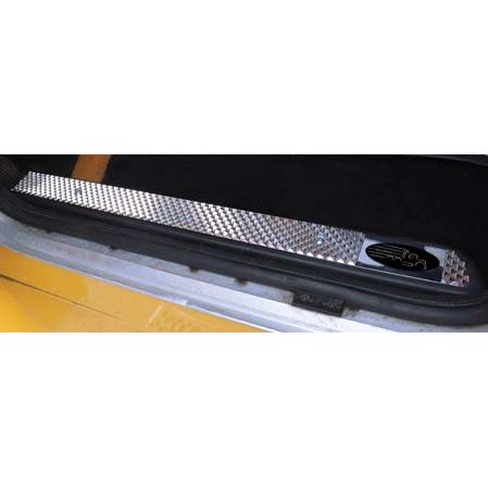 RW237-2-PETE Raised Diamond Cut Billet Door Sill Kit Peterbilt 389