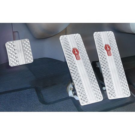 rwc-rw235-5-kw 1994-2006 t440 t470 t700 t800 w900 raised diomand cut billet aluminium kenworth pedals