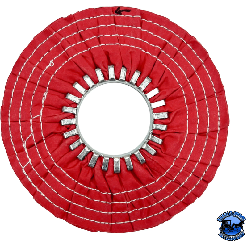 Renegade Razor Cut Buffing Wheel Airway Buffs Without Center Plate Firebrick