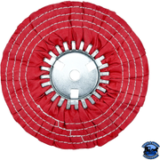 Renegade Razor Cut Buffing Wheel Airway Buffs With Center Plate Firebrick