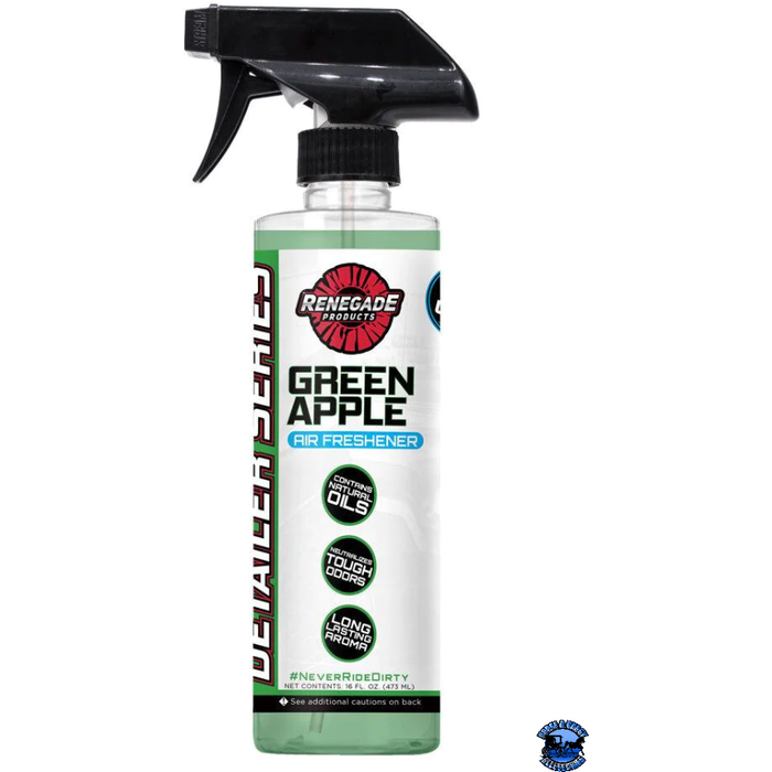 Black Renegade Detailer Series Air Fresheners Renegade Detailer Series Green Apple