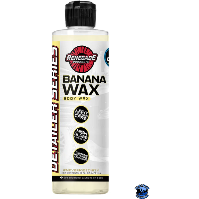 Black Renegade Banana Wax Vehicle Body Wax Renegade Detailer Series 16 ounce