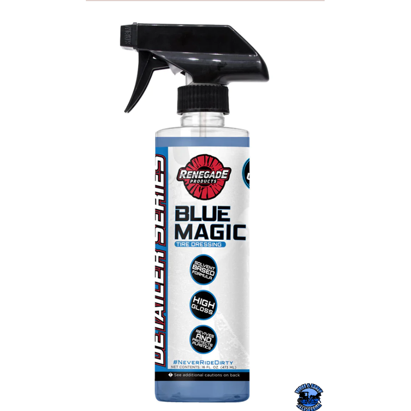 Renegade Blue Magic Tire Dressing Renegade Detailer Series 16 ounce Dark Slate Gray