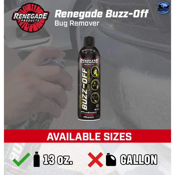 Dim Gray Renegade Buzz-Off Bug Remover RP-LFGRPARBO13 Renegade Red Line