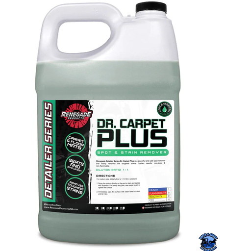 Gray Renegade Dr. Carpet Plus Spot & Stain Remover Renegade Detailer Series 1 gallon