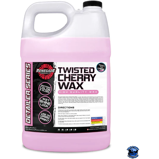 Renegade Twisted Cherry Wax Renegade Detailer Series 1 gallon Light Gray