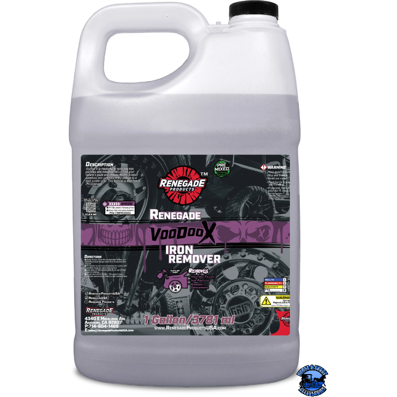 Renegade Voodoo X Iron Remover Renegade Red Line 1 gallon Gray