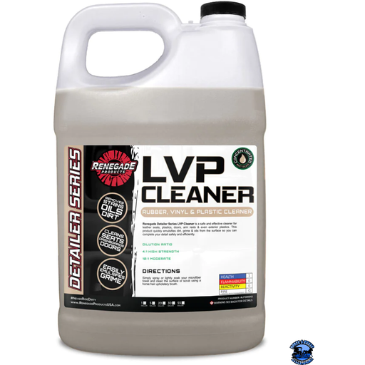 Light Gray Renegade LVP Leather, Vinyl, & Plastic Cleaner Renegade Detailer Series 1 gallon