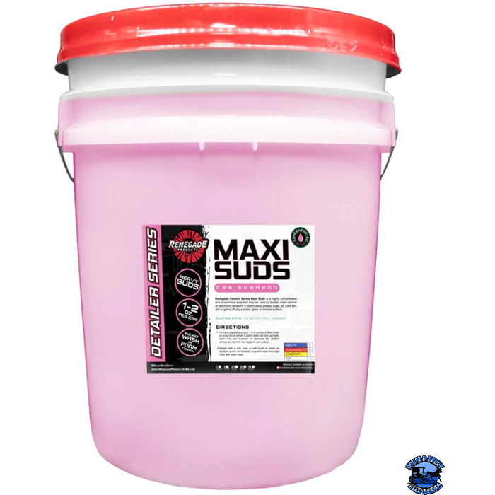 Thistle Renegade Maxi Suds Car Shampoo Renegade Detailer Series 16 ounce,1 gallon