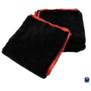 Renegade Premium Plush 16" x 24" Microfiber Towel Renegade Accessories Black Black