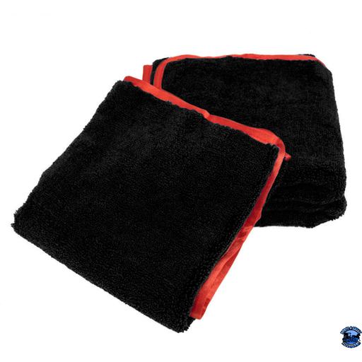 Black Renegade Premium Plush 16" x 24" Microfiber Towel Renegade Accessories Black