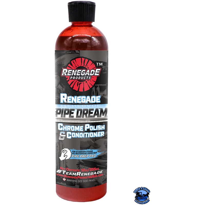Renegade Pipe Dream Chrome Conditioner and Polish RP-LFGRPCLRPD12 Renegade Red Line Dark Slate Gray