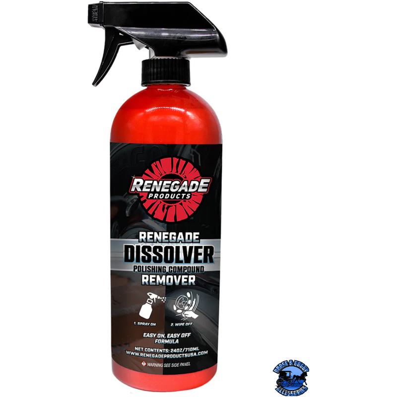 Renegade Dissolver Polishing Compound Remover rp-LFGRPCLRDS24 Renegade Red Line Black