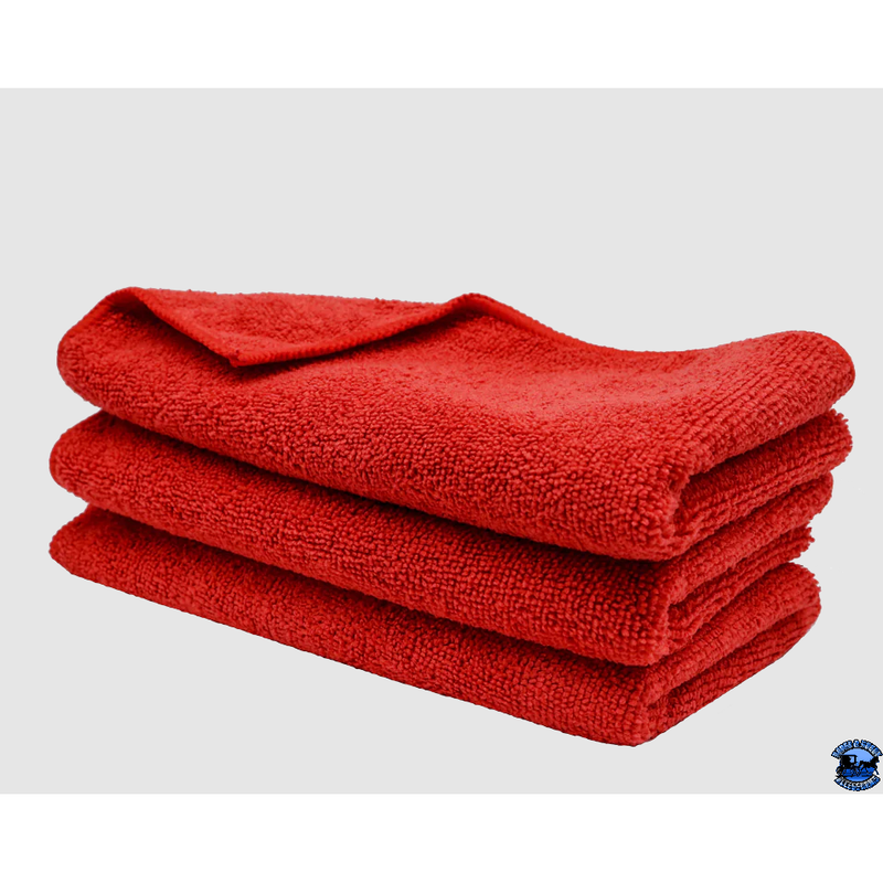 Renegade Premium 16" x 16" Microfiber Towel rp-LRSRPMFW16 Renegade Accessories RED Firebrick