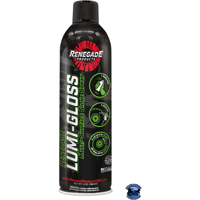 Renegade Lumi-Gloss Multi-Surface Shine Spray Renegade Red Line Dark Slate Gray