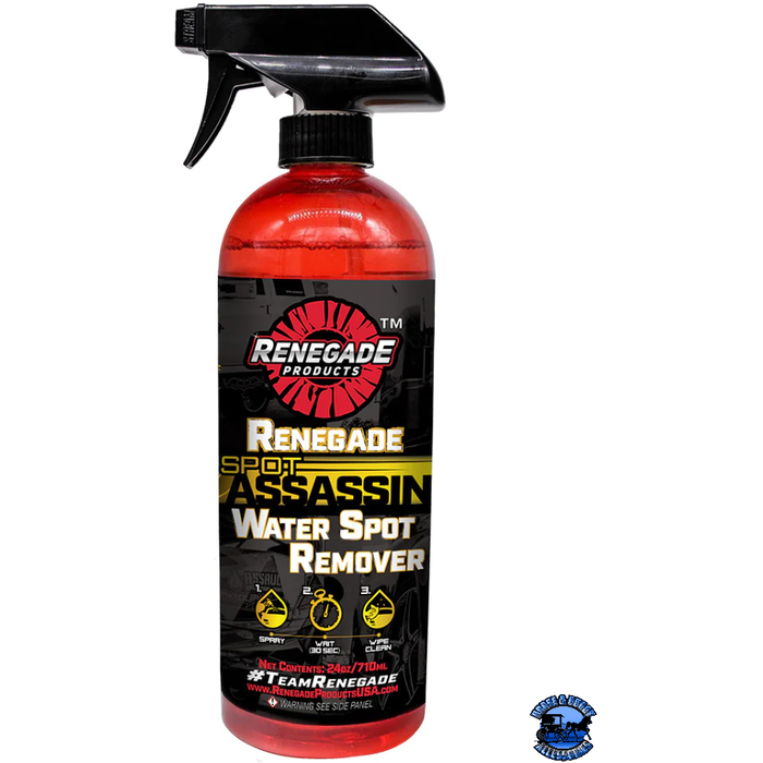Black Renegade Spot Assassin Water Spot Remover Renegade Red Line 24 ounce