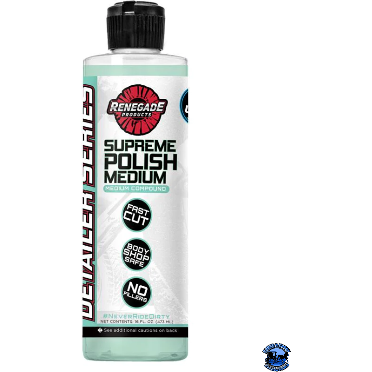 Renegade Paint Correction Polishing Compounds Renegade Detailer Series 16 ounce / Medium Black