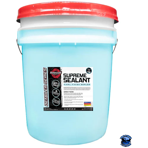 Renegade Supreme Sealant Final Finish Sealer Renegade Detailer Series 16 ounce,1 gallon Powder Blue