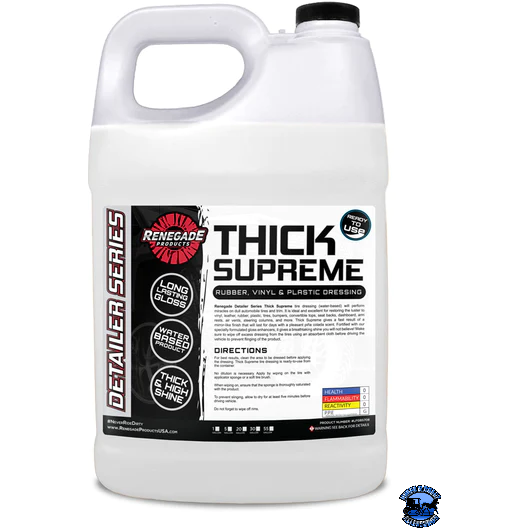 Renegade Thick Supreme Rubber, Vinyl, & Plastic Dressing Renegade Detailer Series 1 gallon Lavender