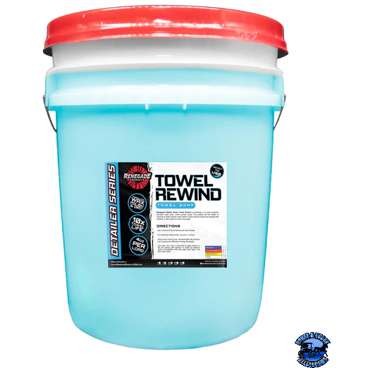 Powder Blue Renegade Towel Rewind Towel Soap Renegade Detailer Series 16 ounce,1 gallon