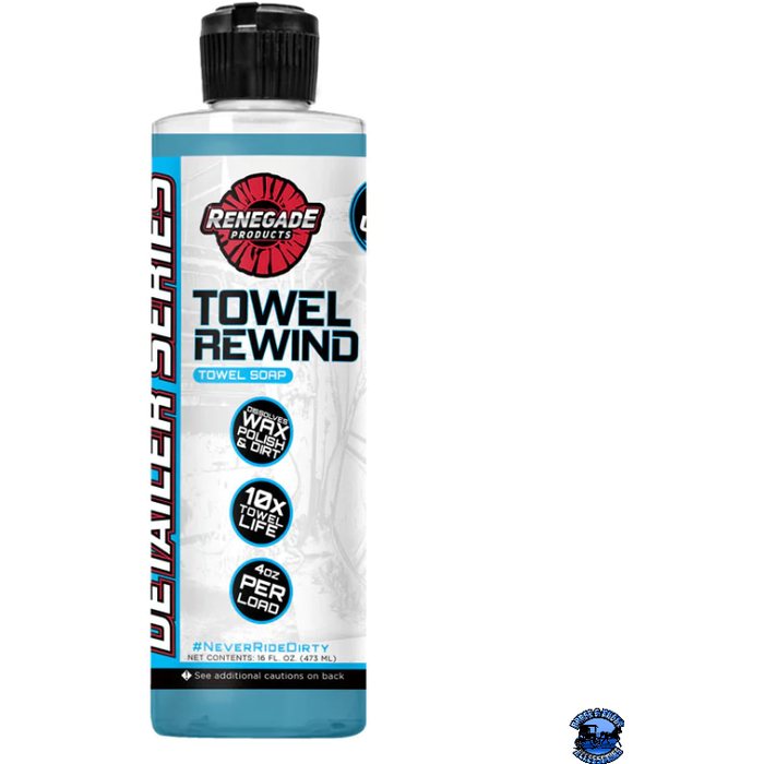 Light Gray Renegade Towel Rewind Towel Soap Renegade Detailer Series 16 ounce