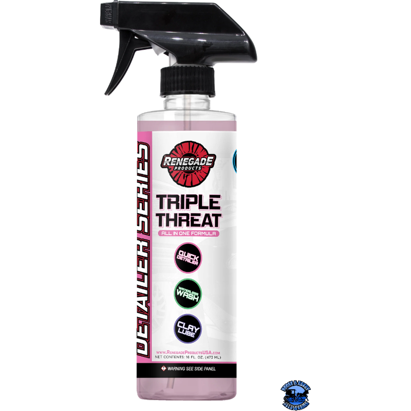 Renegade Triple Threat All-In-One Formula rp-LFGBS302OZ16 Renegade Detailer Series Light Gray