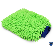 Renegade Chenille Microfiber Wash Mitt rp-LRSBSG-02CG Renegade Accessories Yellow Green