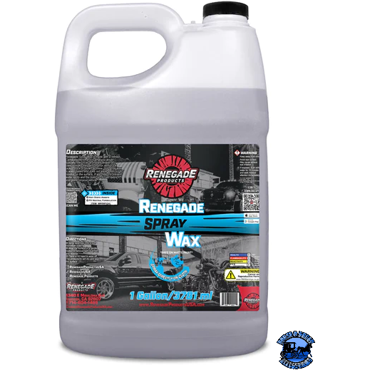 Renegade Spray Wax Renegade Red Line 1 gallon Gray
