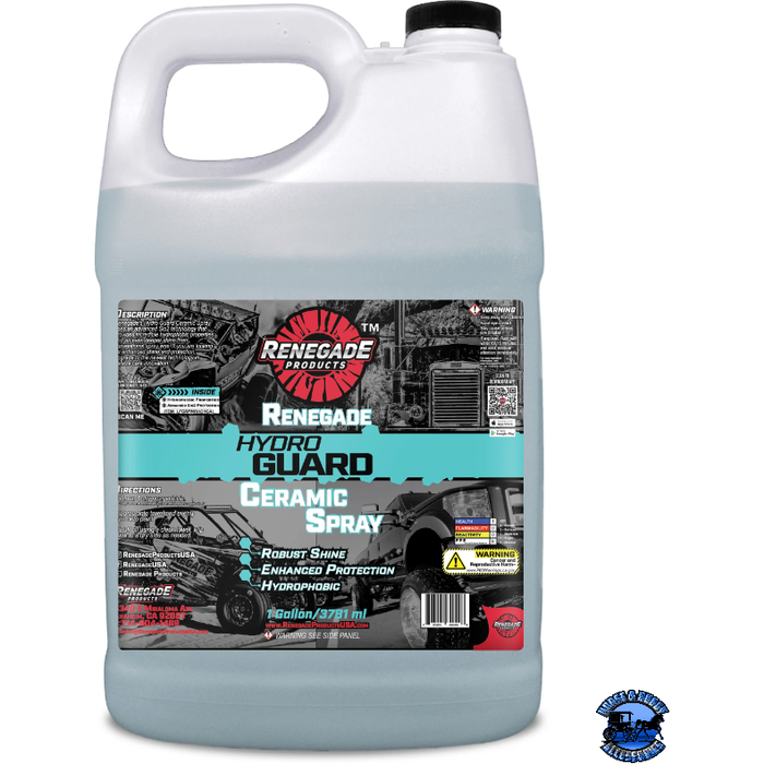 Gray Renegade Hydro Guard Ceramic Spray Renegade Red Line 1 gallon