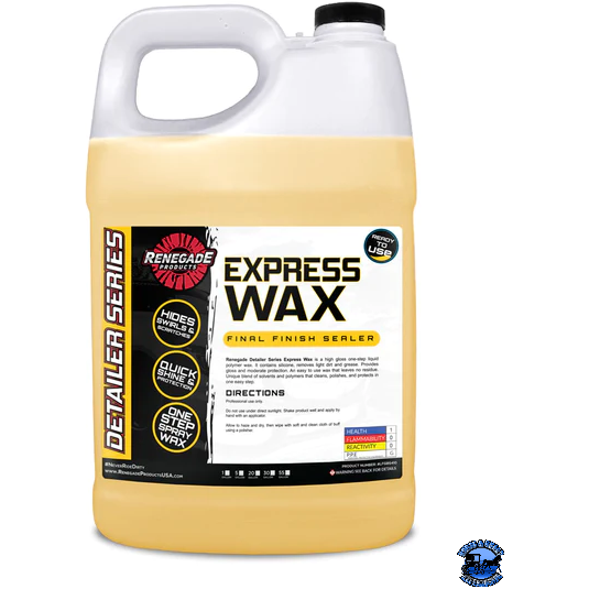 Renegade Express Wax Final Finish Sealer Renegade Detailer Series 1 gallon Antique White