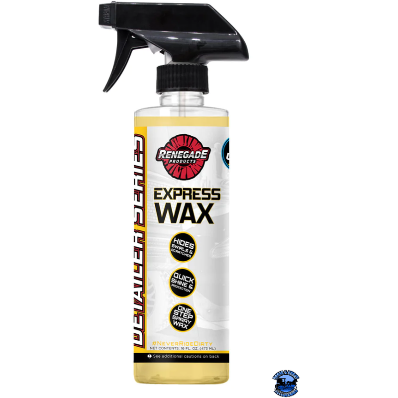 Renegade Express Wax Final Finish Sealer Renegade Detailer Series 16 ounce Light Gray
