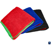 Renegade Premium Plush 16" x 24" Microfiber Towel Renegade Accessories Black,Red,Blue Firebrick