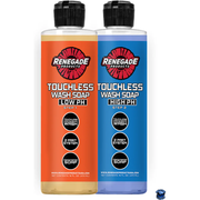 Renegade Touchless 2-Step Truck Wash Soap System Renegade Detailer Series 16 ounce / low ph (step one),16 ounce / high ph (step two),1 gallon / low ph (step one),1 gallon / high ph (step two) Chocolate