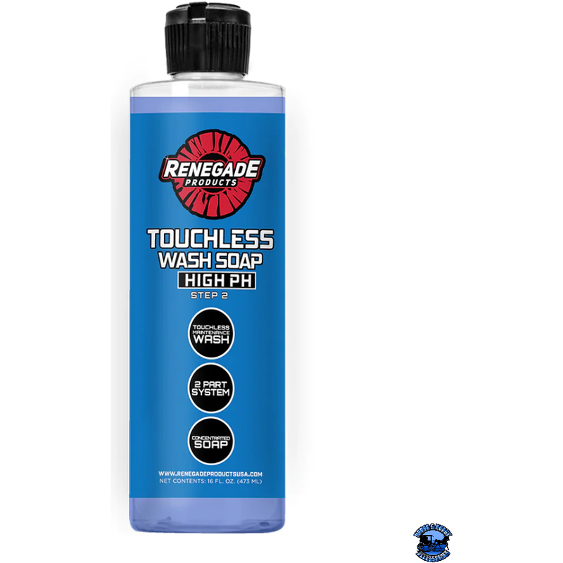 Renegade Touchless 2-Step Truck Wash Soap System Renegade Detailer Series 16 ounce / high ph (step two) Light Gray