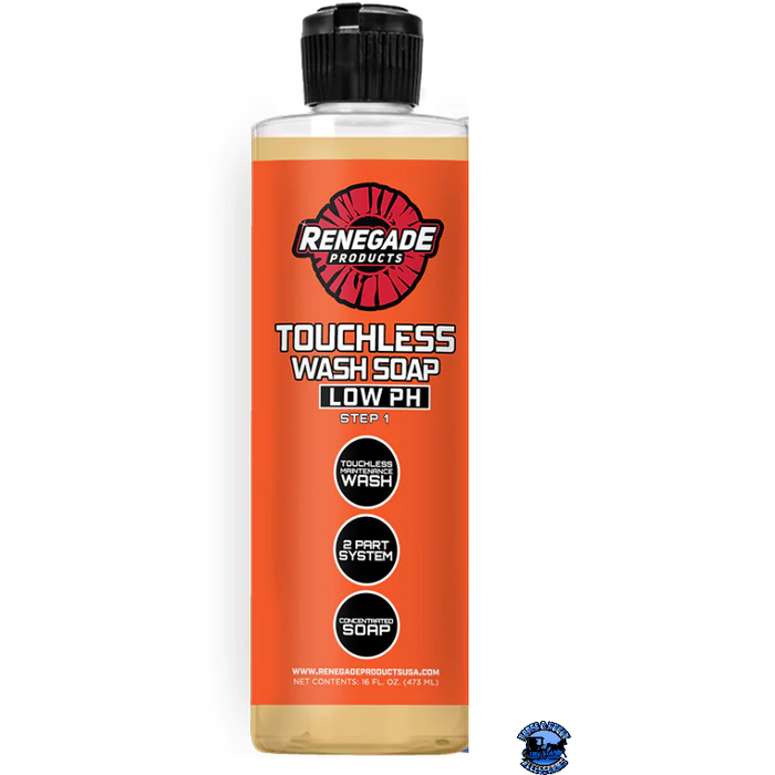 Chocolate Renegade Touchless 2-Step Truck Wash Soap System Renegade Detailer Series 16 ounce / low ph (step one)