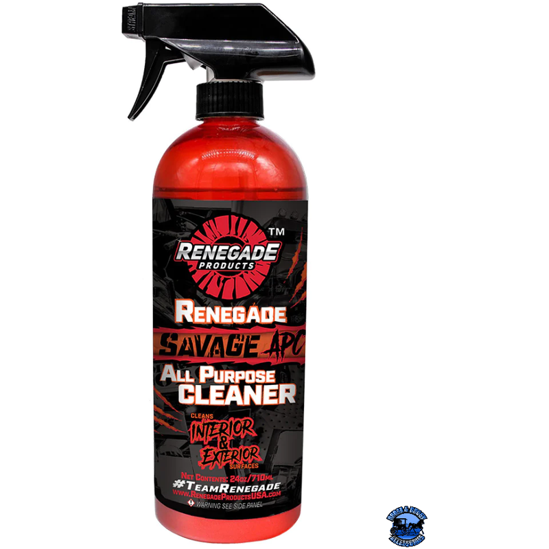 Renegade Savage APC (All-Purpose Cleaner) Renegade Red Line 24 ounce Black