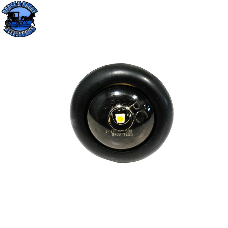 TN-S34-RT09-1 RED MINI PC SIDEMARKER TINTED LENS BLACK POSITIVE