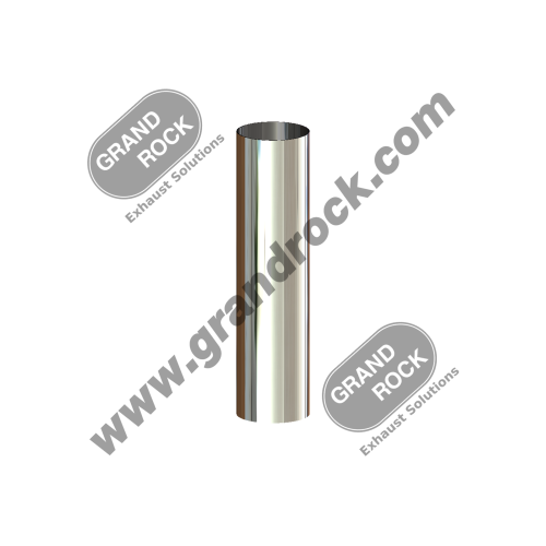 S5-20SBC  5" X 20" STRAIGHT CUT, OD CHROME