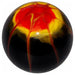 Black Splash Shift Knobs (1/2"-13 female threads) SHIFTER Black with Red & Yellow