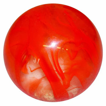 Splash Brake Knobs (5/8"-11 female threads) Twisted Shifterz (Choose Color) brake knob Clear with Orange Red