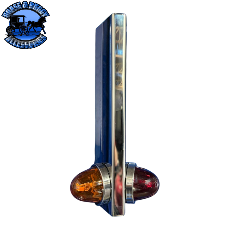 Stainless Steel Filter Light Panel w/Light Mount #SS-1072