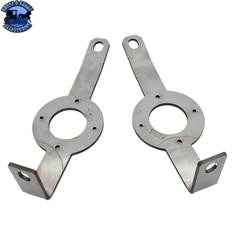 SS-1201 Lower Bumper Brace KENWORTH W900 (18" bumpers) (W/Watermelon Mount BY THE PAIR)