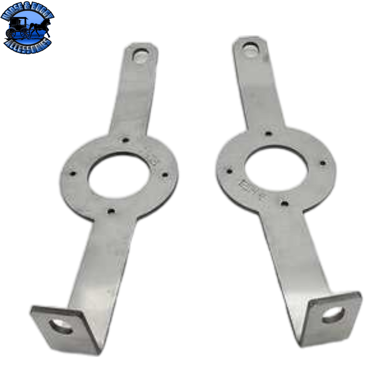 SS-1204 KENWORTH (20" Bumper) Lower Brace W/WATERMELON MOUNT-SOLD BY THE PAIR