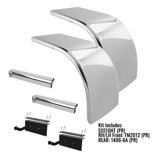 H-SS510HT-KW9 SS510 W/1 PAIR 0F FM2012 28''  1 SET 1406-6A Gray
