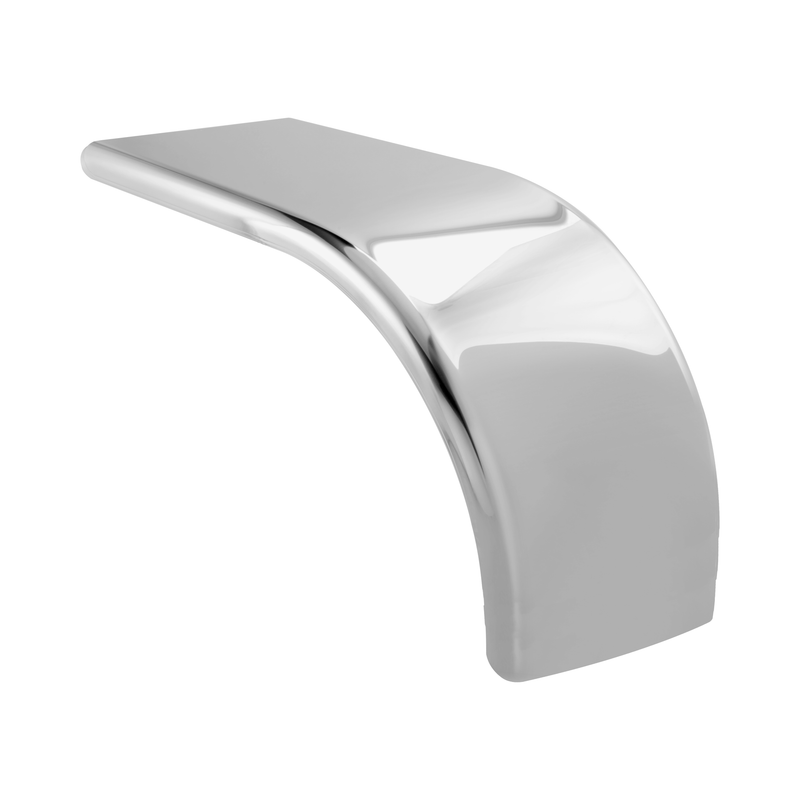 H-SS510HT NEW 80'' 304SS " ULTIMATE'' LOW RIDER  HALF FENDER; 14 GAUGE (PAIR) HALF FENDERS Gray