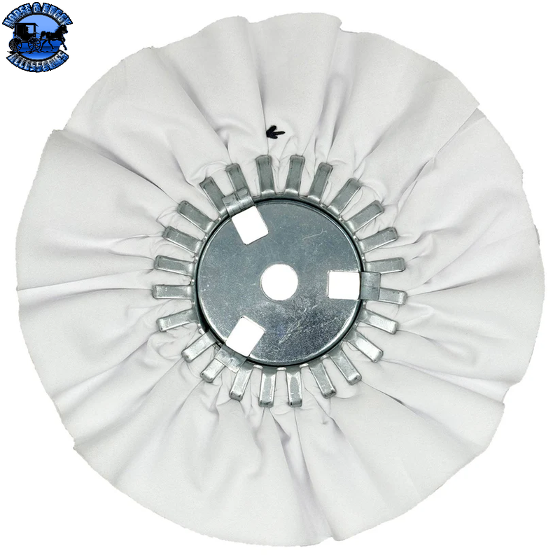 10" 20-Ply N5 Predator Airway Buffing Wheels (5 Pack) (Choose Color) (Choose Center Plate)