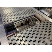 #9002 11 GAUGE STAINLESS (NEW STYLE SLIDE IN) RECESSED Airline BOX (DOUBLE ELECTRIC) DUAL AIR (FOR MERRITT DECK PLATES) AIR LINE BOX Light Slate Gray