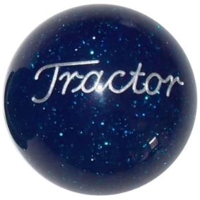 Font 1 Engraved Tractor Brake Knobs (5/8"-11 female threads) Twisted Shifterz (Choose Color) brake knob Blue Glitter Midnight Blue