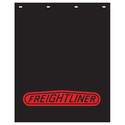 3/8'' FREIGHTLINER  BLACK RUBBER MUDFLAP  (24'' X 30'') CHOOSE COLOR Mud Flap RED LOGO (24" X 30") Black