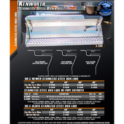ATA-K-2189 KW W900 S.S. BATTERY / TOOLBOX COVER LID Gray